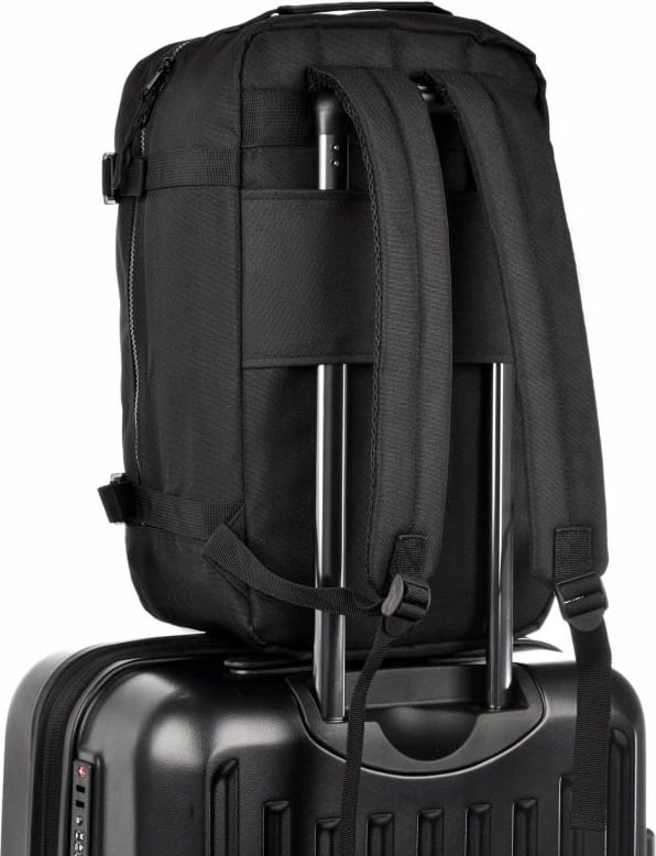 Çantë shpine Meteor unisex, e zezë