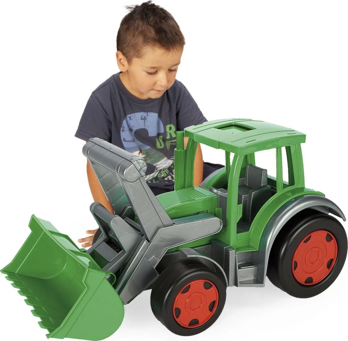 Traktor lodër Wader Gigant Farmer Loader 60 cm, plastikë, gjelbër/gri