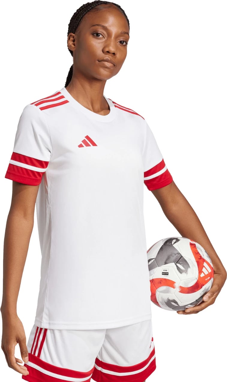 Maicë për femra adidas, e bardhë