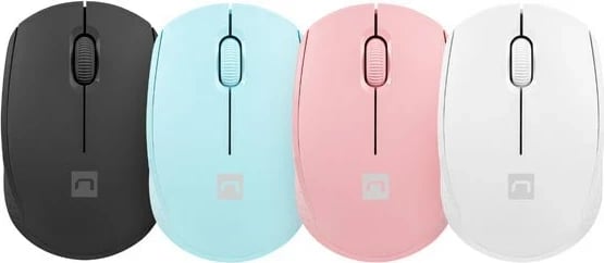 Maus NATEC STORK, Bluetooth + USB Type-A, 1600 DPI, Rozë