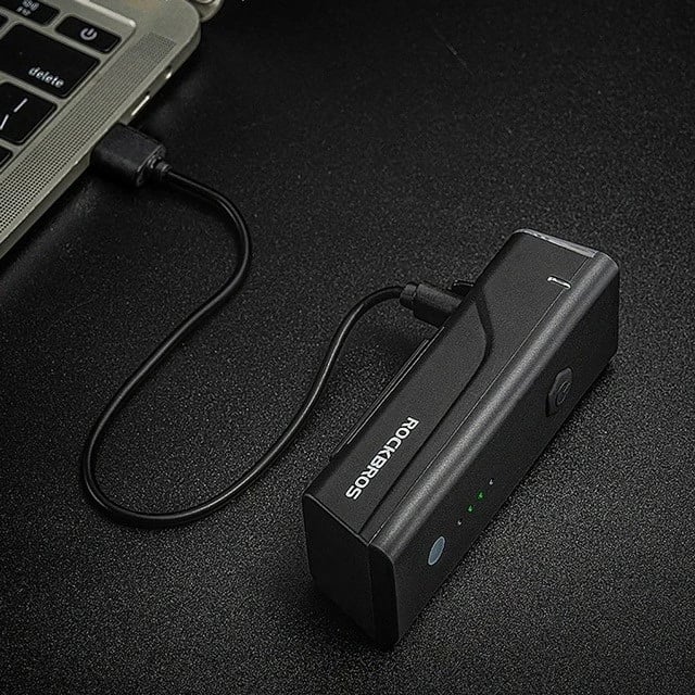 Dritë biçiklete Rockbros 24510003001, 260 lm, 1500 mAh, LED, e zezë