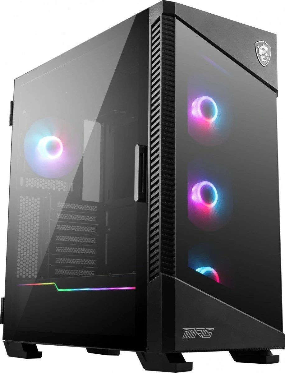 Kasë MSI MPG VELOX 100R, Midi Tower, xham i temperuar, e zezë