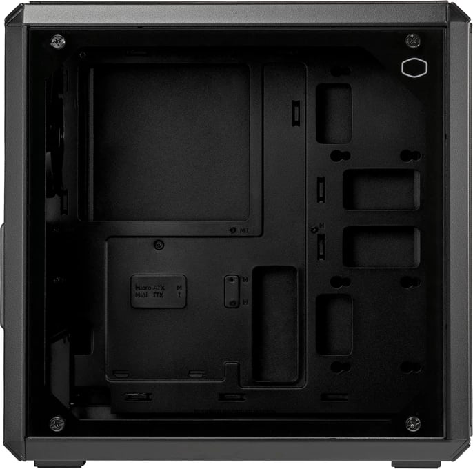 Kasë Cooler Master MasterBox Q300L, Micro ATX/Mini-ITX, xham i temperuar, e zezë