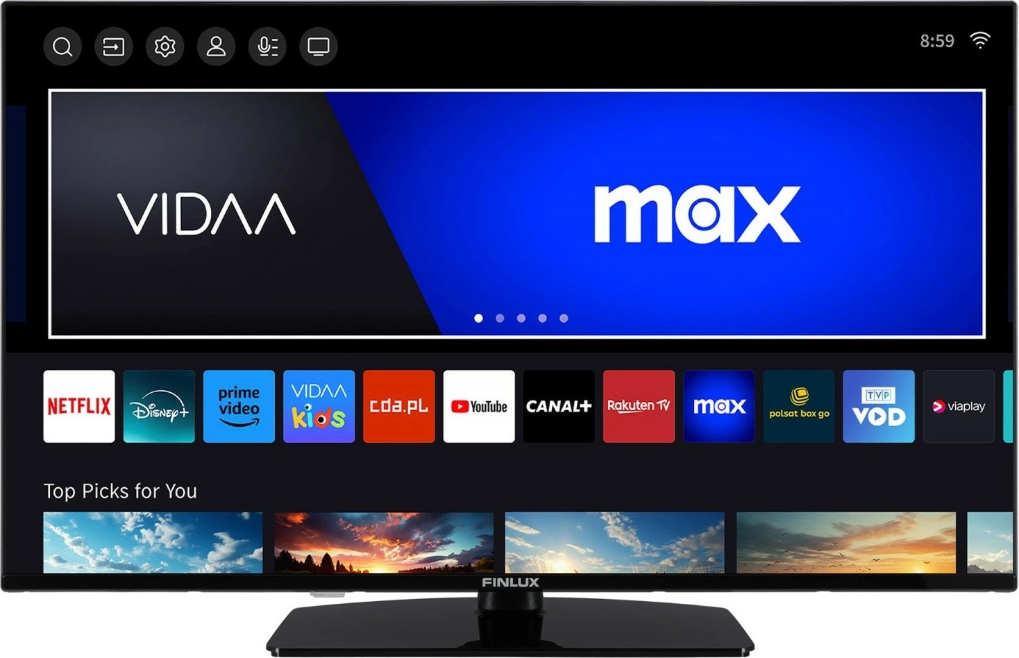 Televizor LED Finlux 43FFV500, 43", Full HD, Smart TV, i zi