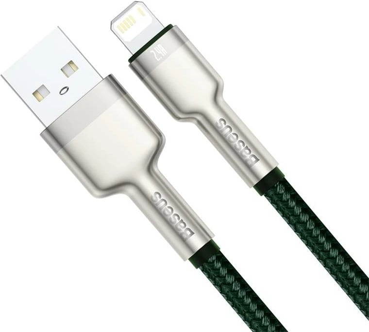 Kabllo USB në Lightning Baseus CALJK-A06, 1m, e gjelbër