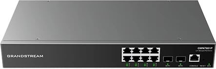 Switch Grandstream GWN7801P, Managed, L2+, Gigabit Ethernet (10/100/1000), Rack mounting