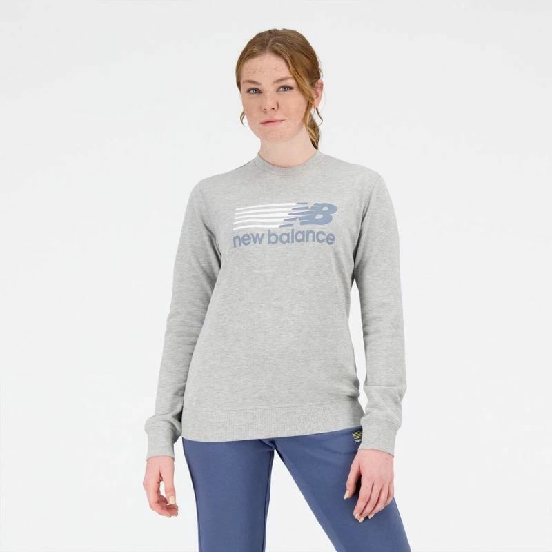 Duks pa kapuç New Balance për femra, gri