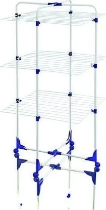 Tharëse rrobash Leifheit TOWER 270 81454, Metal dhe Plastikë, Bardhë