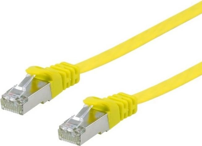 Kabllo rrjeti Equip Cat6a U/FTP, 5m, e verdhë