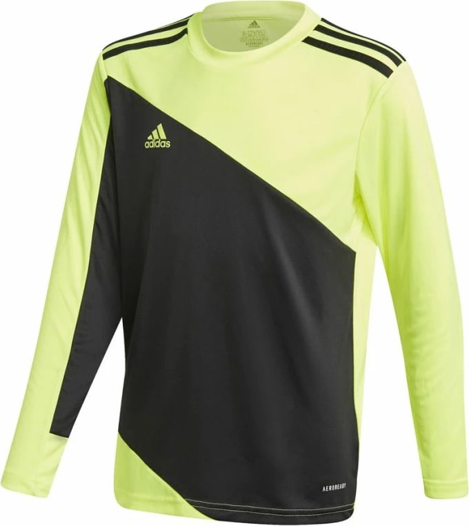 Fanellë portieri për fëmijë adidas Squadra 21, e zezë dhe jeshile