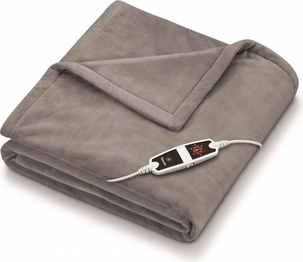 Batanije elektrike Beurer HD150 XXL Cosy, 200x150 cm, 6 nivele, Taupe