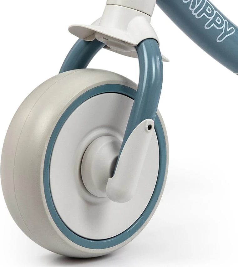 Biçikletë ekuilibri, Milly Mally, Skippy, rrota EVA pa shpime, kornizë çeliku, ulëse e rregullueshme, 18+ muaj, blu