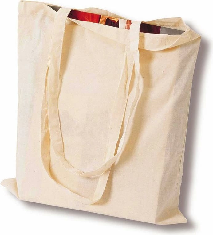 Çantë pambuku NEXT me doreza të gjata, H42x38cm