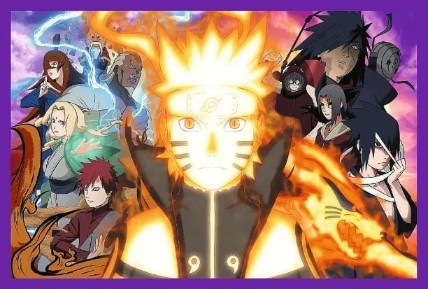 Puzzle Naruto Shippuden Trefl 2x200 pjesë, për fëmijë