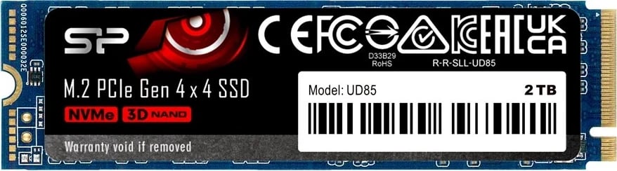 Disk SSD Silicon Power UD85, M.2, 250GB, PCI Express 4.0