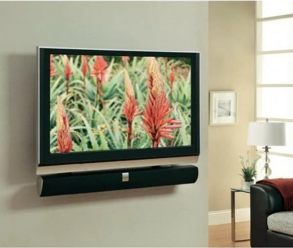 Mbajtëse muri për Soundbar Techly 020683, çelik, 10 kg, e zezë