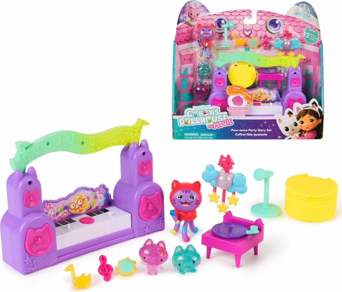 Set figurina Gabby's Dollhouse Gabi Cat House Movie, Spin Master, 6074118, plastikë, shumëngjyrësh