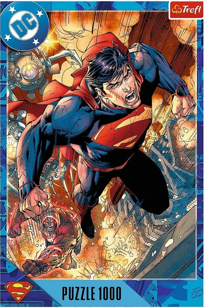 Puzzle 1000 pjesësh Trefl DC Universe Superman, 68.3x48cm Puzzle 1000 pjesësh Trefl DC Universe Superman, 68.3x48cm