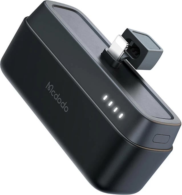 Powerbank Mcdodo MC-6281, 5000mAh, 20W, Lightning, e zezë