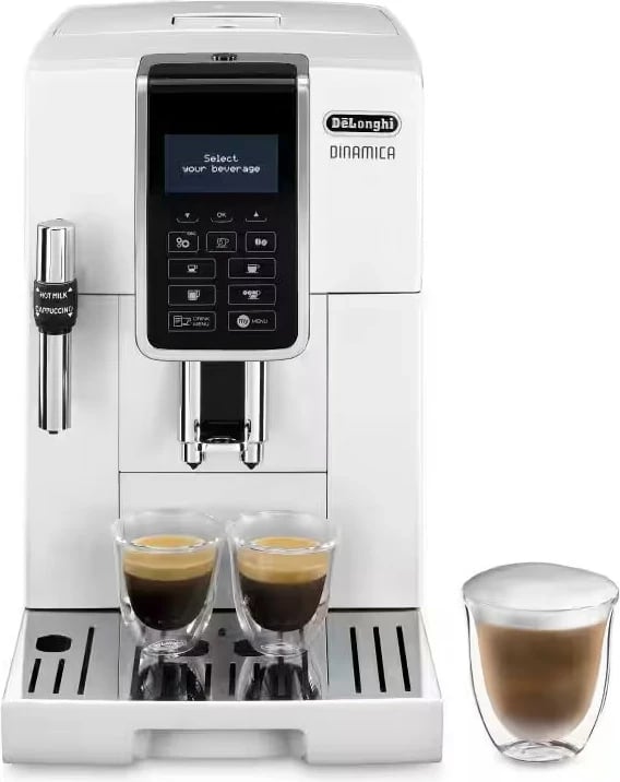 Aparat kafeje DeLonghi Dinamica ECAM 350.35.W, i bardhë