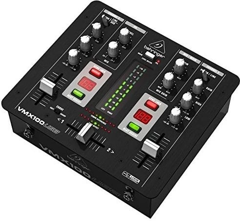 Mikser audio Behringer VMX100USB, 2 kanale, Zi