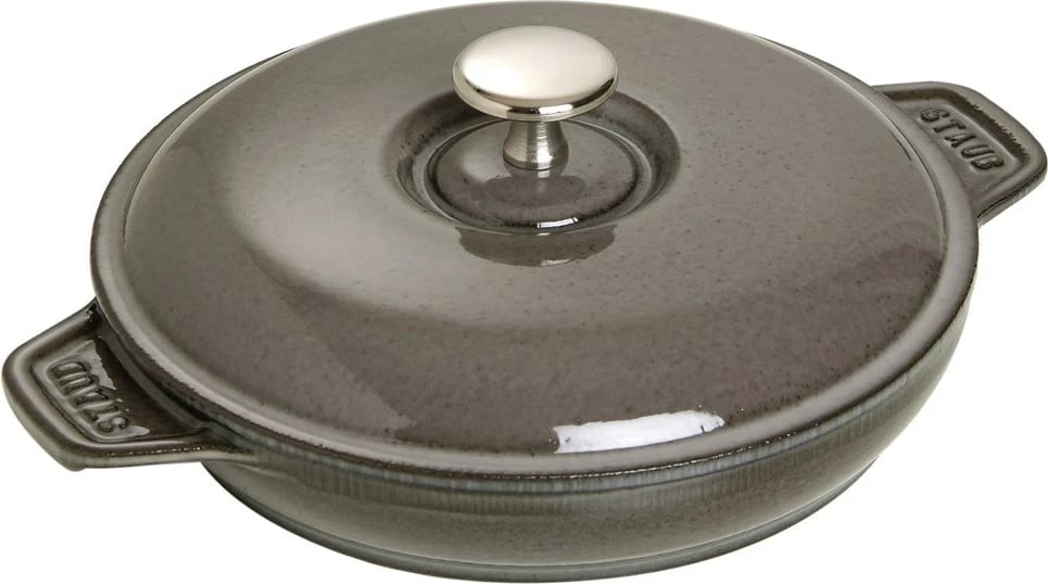 Enë pjekje e rrumbullakët STAUB me kapak, grafit