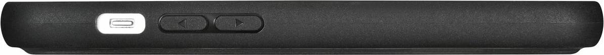 Mbështjellës iCarer Oil Wax Wallet Case 2in1 për iPhone 14, lëkurë natyrale, Anti-RFID, e zezë