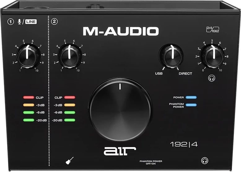 Interfejsi i regjistrimit M-AUDIO AIR 192|4 Vocal Studio Pro, i zi
