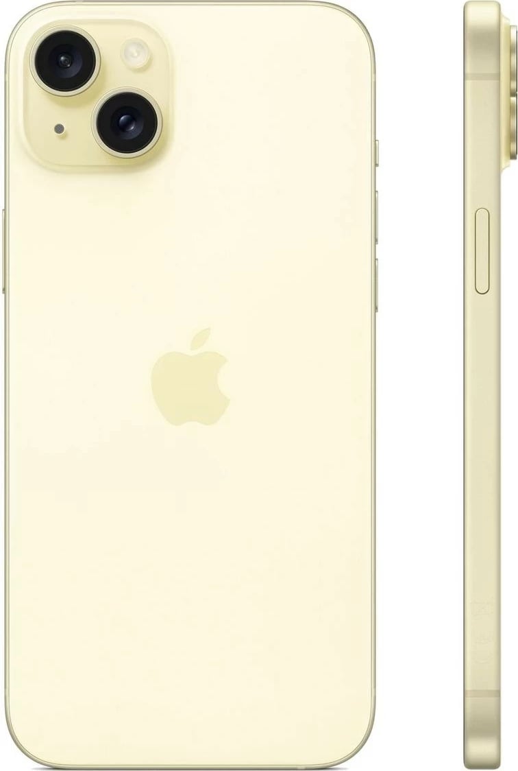 Celular Apple iPhone 15 Plus 512GB, i verdhë