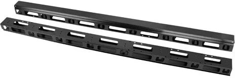 Panel menaxhimi kabllosh Lanberg AK-1209-B, 19", Çelik, i Zi, 2 copë
