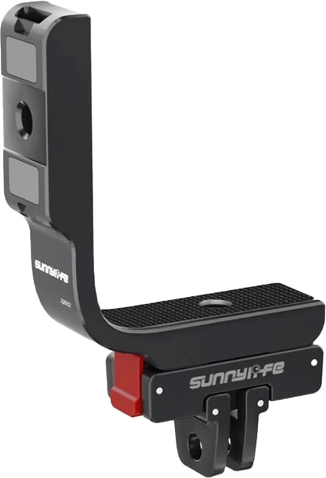 Mbajtëse L-tip për kamerë, Sunnylife OS-ZJ032, për DJI Osmo 360, alumini, me adapter magnetik