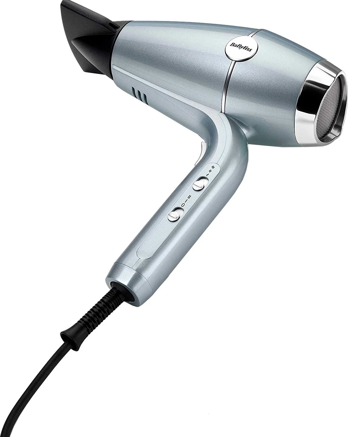 Tharëse flokësh BaByliss Hydro Fusion D773DE, 2100W, 3 nivele temperature, 2 shpejtësi, sky-blue Tharëse flokësh BaByliss Hydro Fusion D773DE, 2100W, 3 nivele temperature, 2 shpejtësi, sky-blue