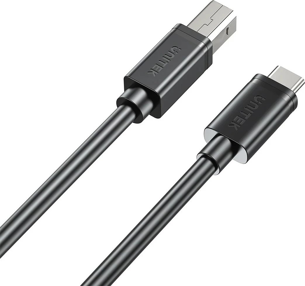 Kabëll Unitek USB-C në USB-B 3m i zi
