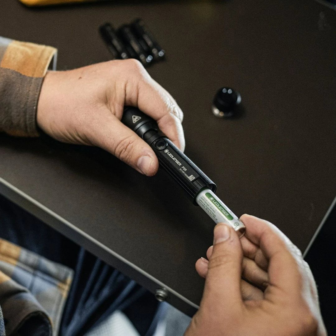 Elektrik dore Ledlenser P5R, LED, alumini, i zi