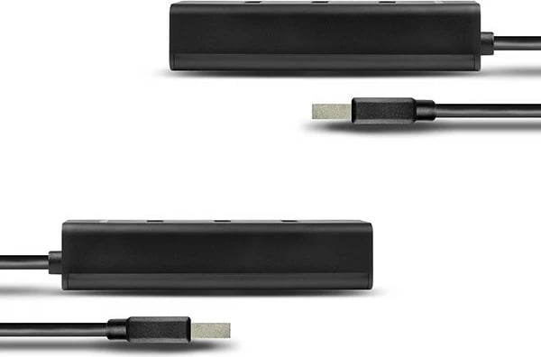 Hub USB AXAGON HUE-S2B, 4 porta, 30cm kabllo, i zi