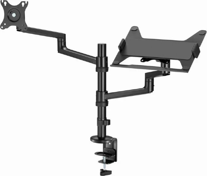 Mbajtëse tavoline Gembird MA-DA-04 për monitor deri 27" dhe laptop deri 17.3", e zezë