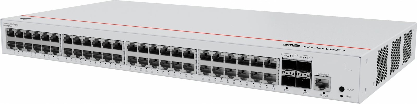Switch HUAWEI eKit S220-48T4S, Managed, L2, Gigabit Ethernet, Rack mounting, 1U