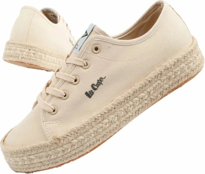 Këpucë femra Lee Cooper, bezhë