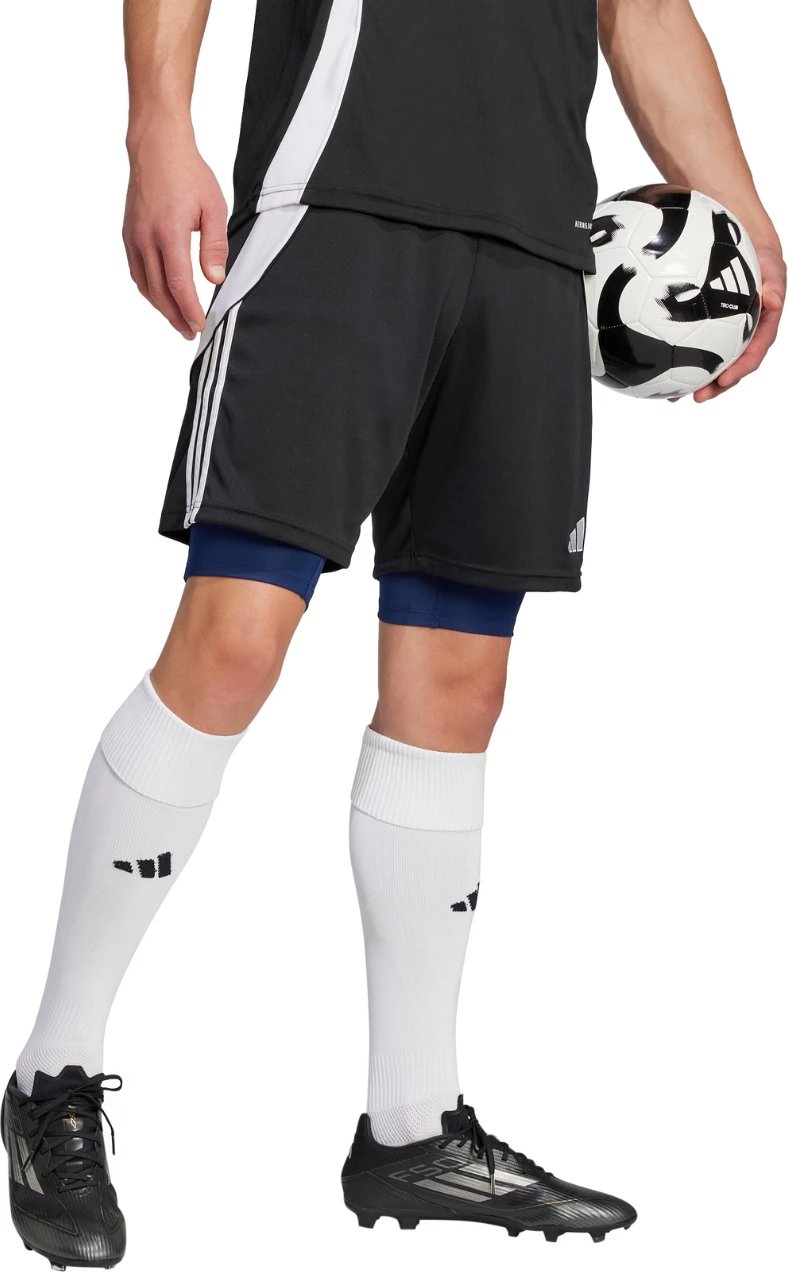 Shorce të ngushta për meshkuj adidas, navy