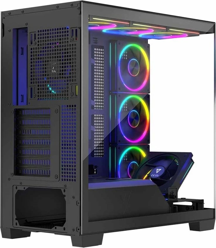 Kasë MODECOM Volcano Stellar ARGB MIDI, e zezë