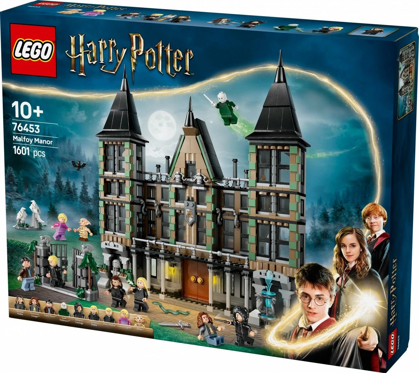 Set ndërtimi LEGO Harry Potter Malfoy Manor 76453, 1601 pjesë, plastikë