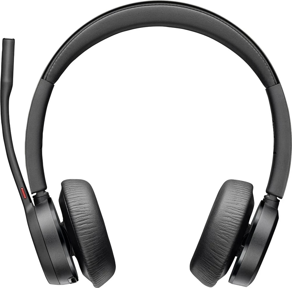 Kufje POLY Voyager 4320-M me mikrofon, wireless, BT700 dongle, USB-A në USB-C, e zezë