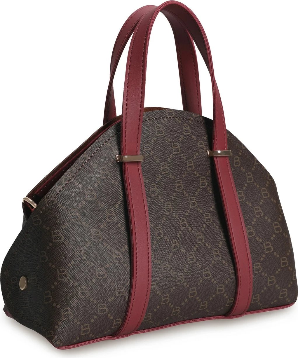 Çantë dore Lucky Bees, 1233, kafe dhe e kuqe e errët