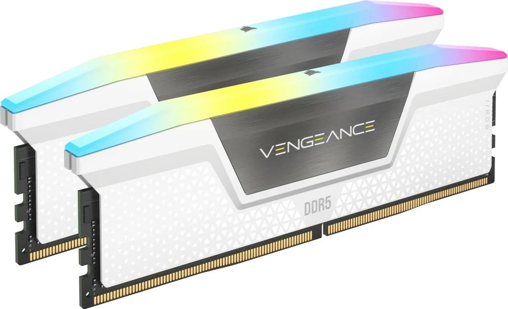RAM Memorje Corsair Vengeance RGB 32GB (2x16GB) DDR5 6400MHz, me drita RGB