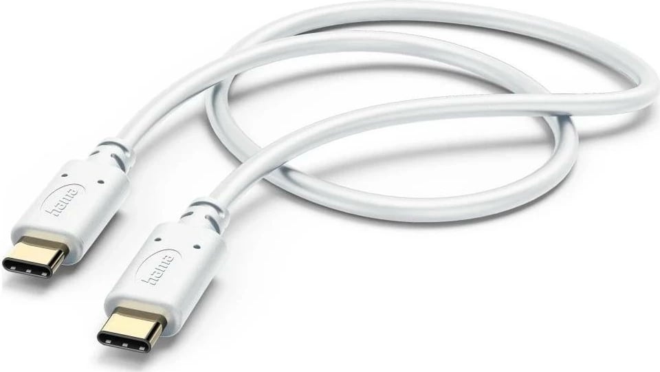 Kabëll Hama USB-C - USB-C, 1.5m, i bardhë