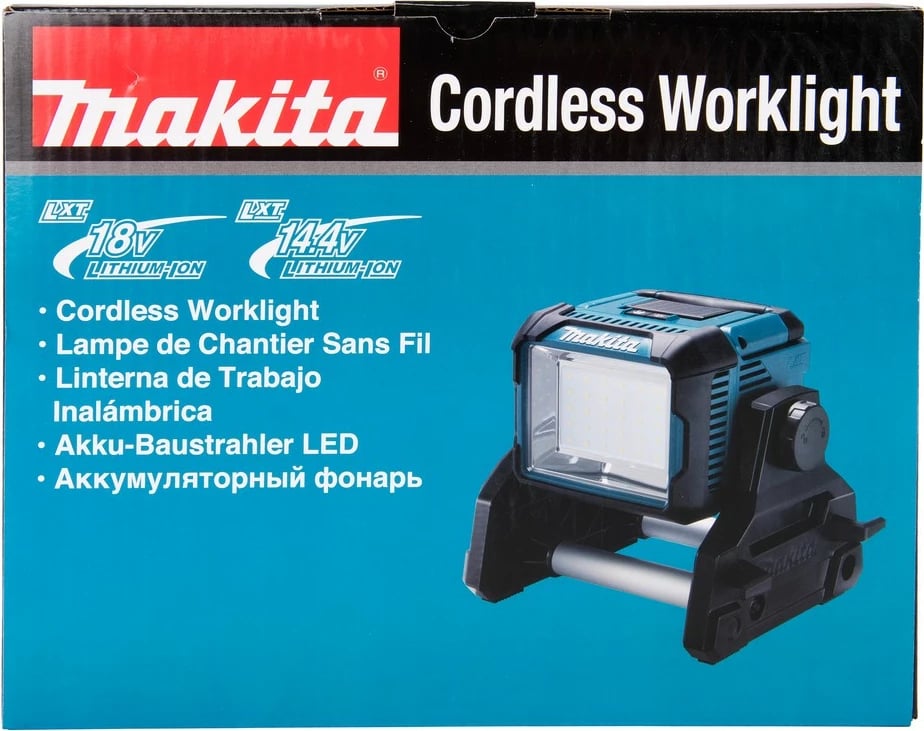Llambë pune Makita DML811, 31.5W, 6000mAh, LED, e zezë/blu