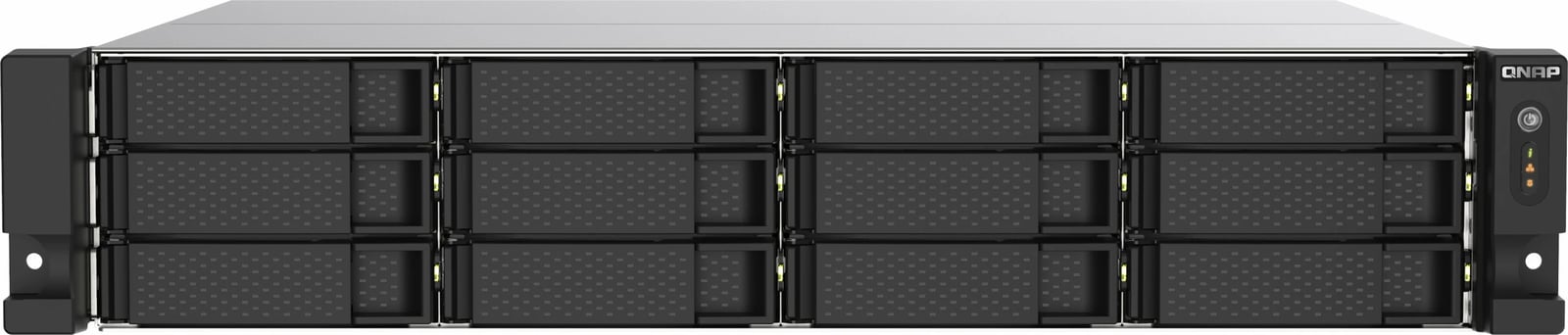 NAS QNAP 12-bay rackmount Ryzen V1500B 8GB DDR4 2x2.5GbE