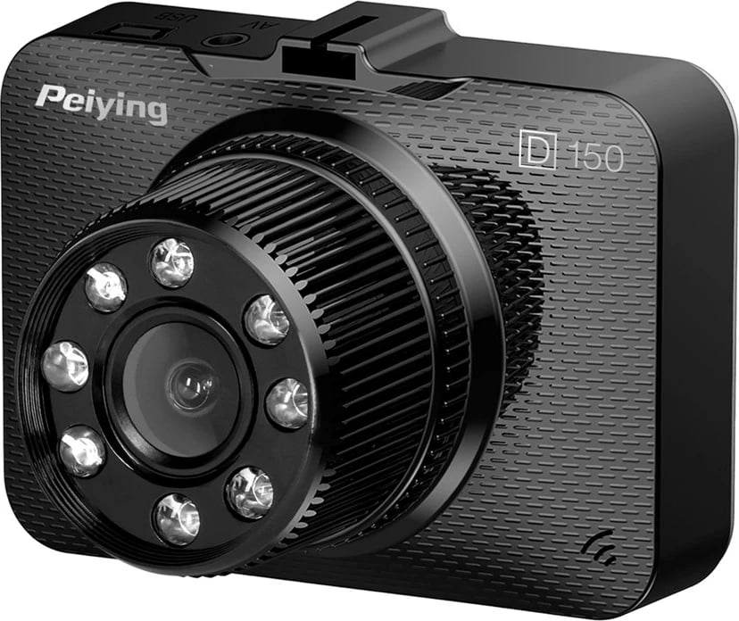 Kamerë regjistruese për veturë Peiying Basic D150, PY-DVR005, e zezë