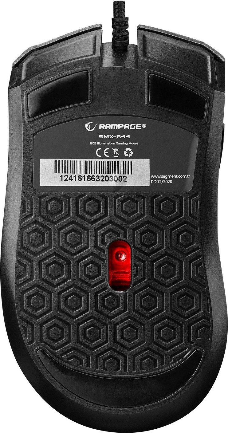 Maus Rampage SMX-R44V2, 12800 DPI, RGB, 7 taste, i zi