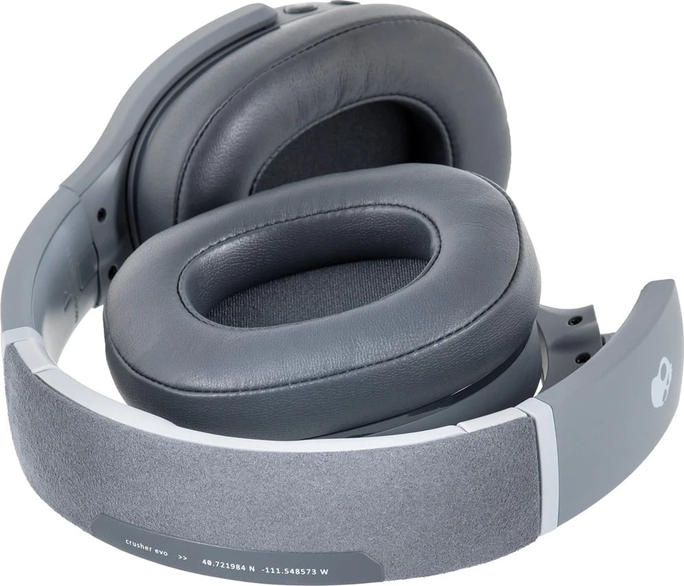 Kufje Skullcandy Crusher Evo, me dhe pa tela, Gri